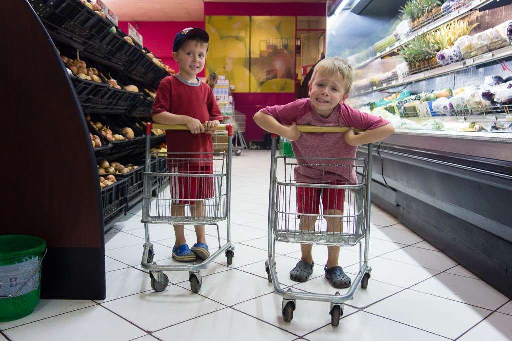 Grocery shopping in Choma