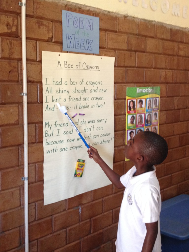 The poem of the week